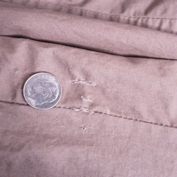 Womens Peanut Brown Tapered Cotton Jacket Size 36 - Picture 12 of 12